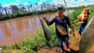 ESSA TÉCNICA NÃO FALHA SÓ PIAPARA MONSTRO - família na pesca