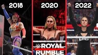 WWE 2K: Every Women's Royal Rumble match ever | Highlights