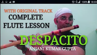 Despacito | Louis Fonsi |Ft.Daddy Yankee | Edited | Notations Available | Complete Flute Lesson