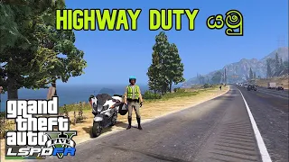 HighWay ඩියුටි | GTA V LSPDFR #02 | KaveeLK