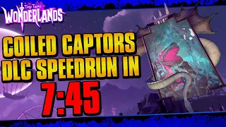 Coiled Captors DLC Speedrun In 7:45 | World Record (Tiny Tina's Wonderlands)