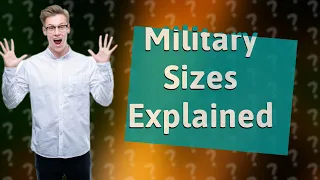 What size is a military unit?