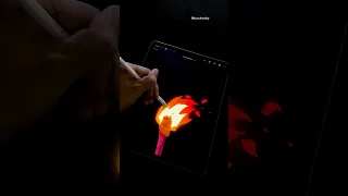 New Torch Animation Tips in Procreate 🔥 #procreate #animation