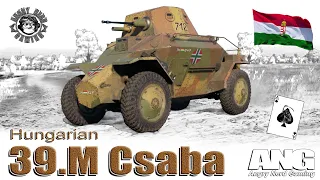 39M Csaba, Hungarian, Armored Car / War Thunder, Tier 1, Light Tank