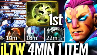 🔥 iLTW Anti Mage NEW META — 2min Orb of Corrosion 1st Item Fast Farm 4MIN 1ITEM Dota 2 Pro