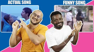 Comedy songs vs Actual songs | Gurubaai