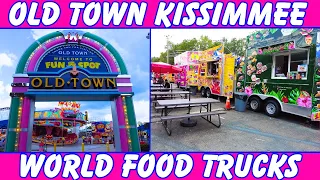 One of the Best FREE Things to do in Orlando. Old Town Kissimmee & World Food Trucks.