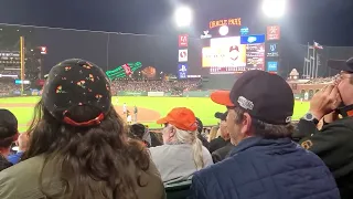 Heckling at the Giants game