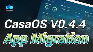 How to complete migration the installed apps in CasaOS v 0.4.4?
