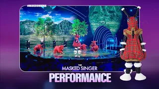Bagpipes Performs 'Song 2' By Blur | Season 3 Ep 2 | The Masked Singer UK