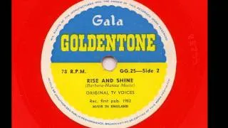 Original TV Voices 'Meet The Flintstones and Rise And Shine' 1962 78 rpm