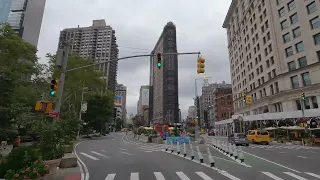 New York Driving Experience #11 | Cloudy morning in NYC