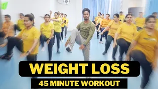 45 Minutes Nonstop Fitness Exercise Video | Zumba Fitness With Unique Beats | Vivek Sir