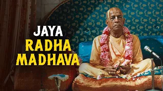 Jaya Radha Madhava by A C  Bhaktivedanta Swami Prabhupada.