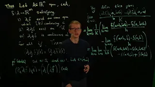 Analysis II Lecture 06 Part 3 when partial derivatives commute