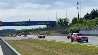 Einführungsrunde Kampf der Zwerge Nürburgring Classic