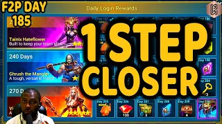 F2P Day 185: Arbiter Progress Missions, Hydra Nerf, Bivald Fusion, Giveaway! | Raid: Shadow Legends