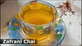 Saffron tea | Zafrani chai |stress reliever ||Saffron#tea