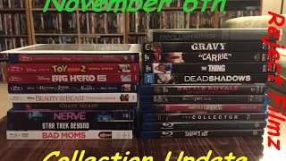 November 6th Blu-Ray Collection Update