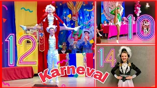 Karneval 🥳 Solo + Paartanz Auftritte der letzten vier Jahre 👯‍♀️ Haley's Turnwelt