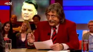 Edson Braafheid gaf Louis van Gaal een klap