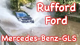 Mercedes Benz GLS MASSIVE SPLASH Rufford Ford River Crossing