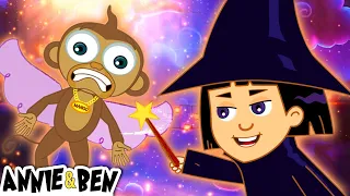 Adventures Of Annie and Ben: Witch's House Party + Scary Halloween Cartoons For Kids