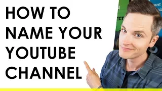 How to Come Up with a YouTube Name -  3 Tips & Mistakes to Avoid