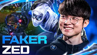 Faker uzun zaman sonra Zed pickliyor