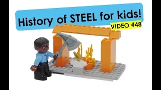 The History of Iron and Steel For Kids