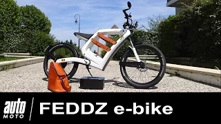 FEDDZ e-bike Mobylette électrique sans permis ESSAI AUTO-MOTO.COM