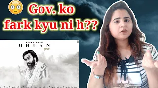 Reaction to Dhuan | Babbu Maan | Royal Harshita |