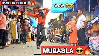 Muqabla 😎🔥 dance in market | public reaction 😍 crazy vibe | last end tak zaroor dekhna 🤩 🤩 |