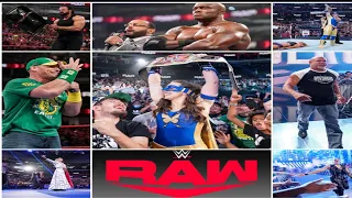 Nikky cross new champion😮😮/wwe raw highlights 19 july 2021/ John cena returns😍/ Goldberg returns/wwe