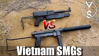 Historical Vietnam War Machine Guns S&W-76 VS MAT-49