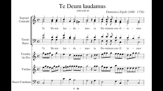 Zipoli, Domenico (1688 - 1726) Te Deum laudamus