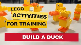 'Build a Duck' - Lego Activities for Trainers