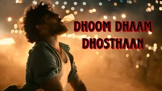 Dhoom Dhaam Dhosthaan Song Lyrical | Nani movie full video song | Dasara