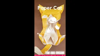Paper Cat: Cute Origami Cat