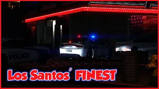 Working the Night Shift | LSPDFR | 4K | GTA V