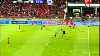 CHILE 2 Uruguay 0 ELIMINATORIAS BRASIL 2014