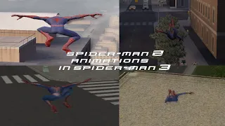 Spider-Man 2 Animations in Spider-Man 3 (Mod)