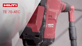 INTRODUCING Hilti TE 70-ATC/AVR: SDS-Max combination hammer drill