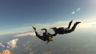 Skydive Fail instructor saves students life