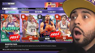 New Free Galaxy Opal and Hurry and Get the New Guaranteed Free Maestro Player in NBA 2K24 MyTeam