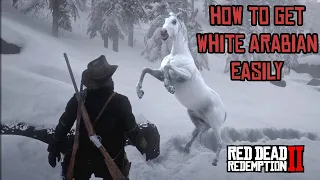 RDR2 - Taming Rare White Arabian Horse || PS4 gameplay||