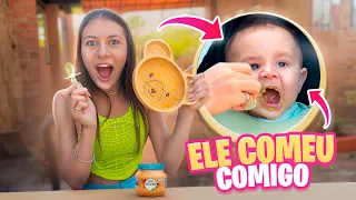 MEU IRMÃO COMEU TODA PAPINHA COMIGO! - BIANKA