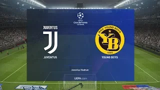 PES 2019 - JUVENTUS FC vs YOUNG BOYS - UEFA Champions League [UCL] - Gameplay PC