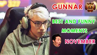 GUNNAR BEST AND FUNNY MOMENTS OF NOVEMBER | GUNNAR DOTA 2 GAMEPLAY | GUNNAR TOP CLIPS