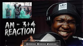 #410 AM - 3+4 [Music Video] | GRM Daily (REACTION)
